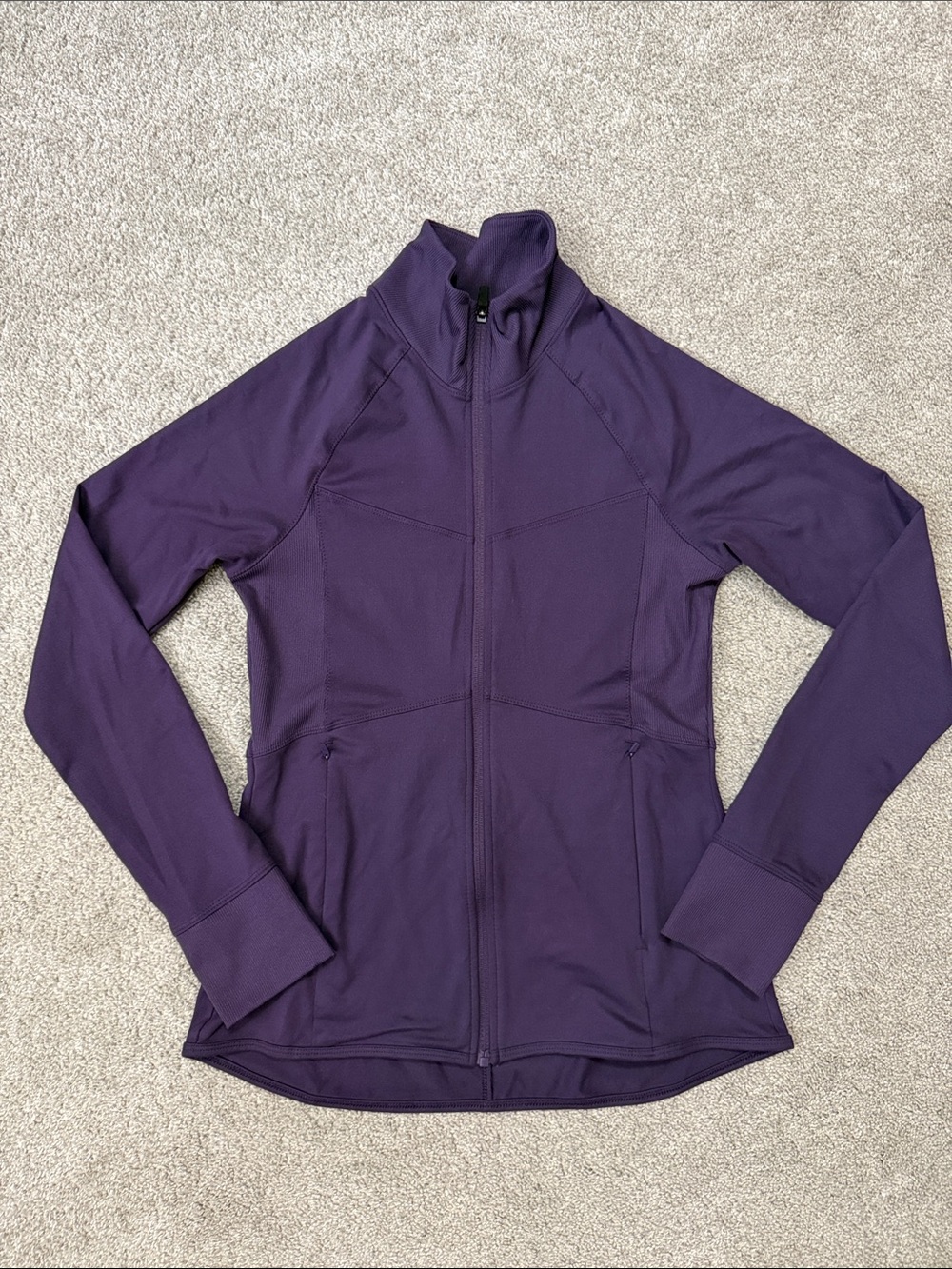 C9 by Champion Full-Zip Purple Athletic Performance Jacket Size M
